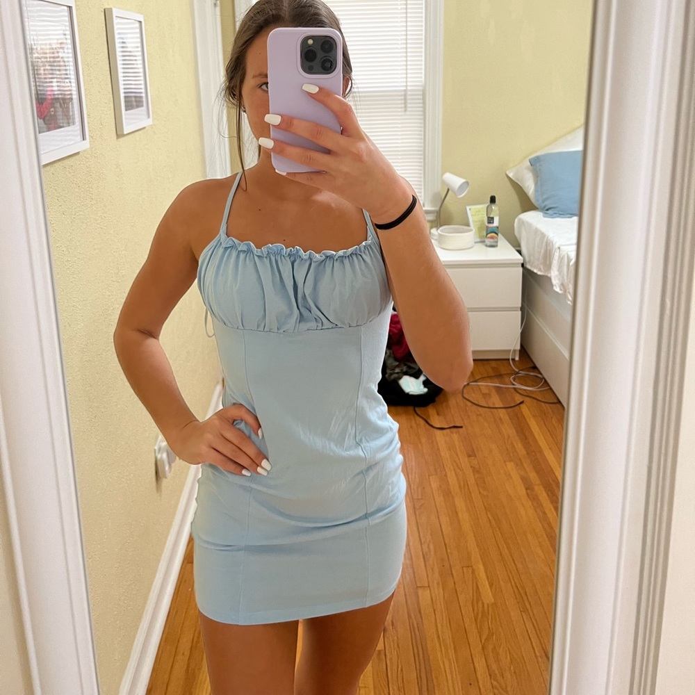 Light Blue Shein Dress